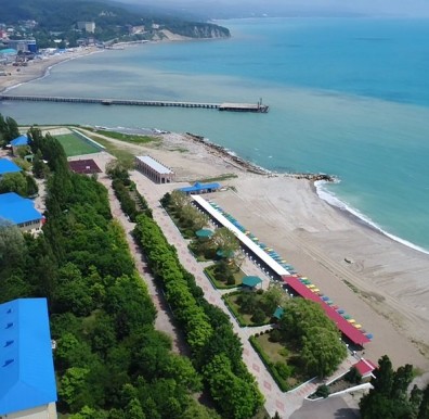 Летний  лагерь на Черном море